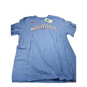 Nike Wrigleyville Major League T Shirt Blue XL